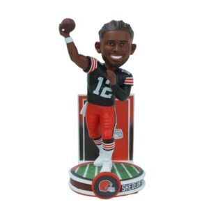Shedeur Sanders (Cleveland Browns) Banner Series NFL Rookie Bobblehead